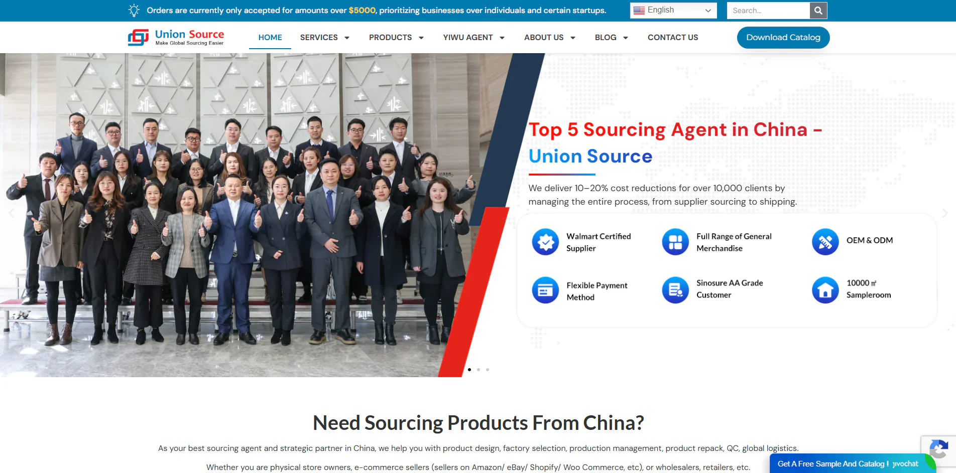 Top 10 Yiwu Trading Companies for Reliable China Sourcing in 2026 22 yiwu-trading-company-union-source-home-page
