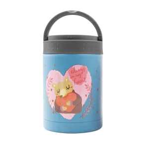 Cartoon Printed Food Jar