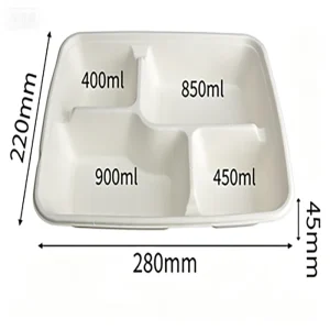 4 Compartment Tray