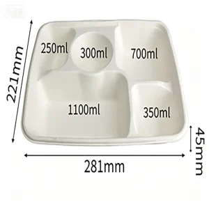 5 Compartment Tray